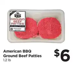 Food 4 Less American BBQ Ground Beef Patties offer
