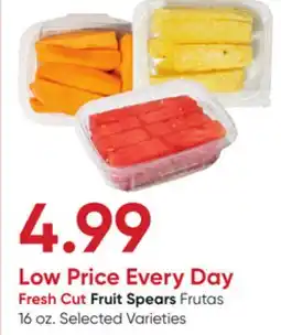 Stater Bros Fresh Cut Fruit Spears offer