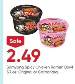Stater Bros Samyang Spicy Chicken Ramen Bowl offer