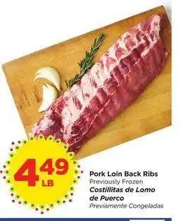 Food 4 Less Pork Loin Back Ribs offer