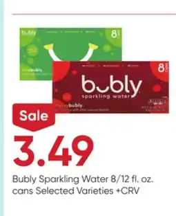 Stater Bros Bubly Sparkling Water offer
