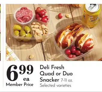 Pavilions Deli Fresh Quad or Duo Snacker offer