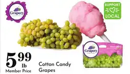 Pavilions Cotton Candy Grapes offer