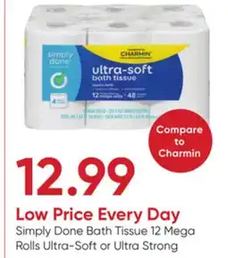 Stater Bros Simply Done Bath Tissue offer