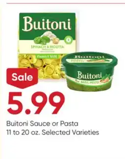 Stater Bros Buitoni Sauce or Pasta offer