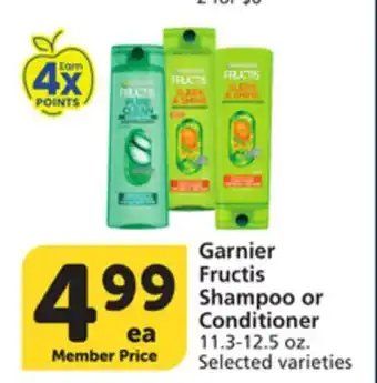 Pavilions Garnier Fructis Shampoo or Conditioner offer
