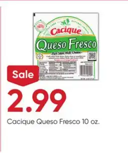 Stater Bros Cacique Queso Fresco offer