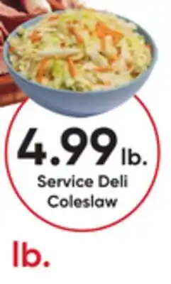 Stater Bros Service Deli Coleslaw offer