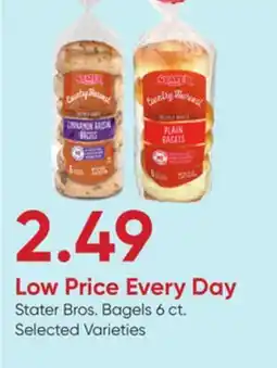 Stater Bros Stater Bros. Bagels offer