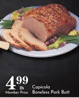 Pavilions Capicola Boneless Pork Butt offer