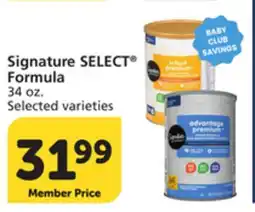Pavilions Signature SELECT Formula offer