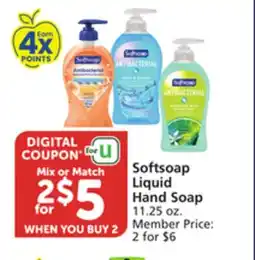 Pavilions Softsoap Liquid Hand Soap offer