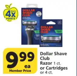 Albertsons Dollar Shave Club Razor offer