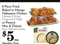 Pavilions 8 Piece Fried, Baked or Mango Habanero Chicken offer