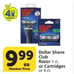 Pavilions Dollar Shave Club Razor offer