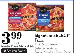 Pavilions Signature SELECT Pizza offer