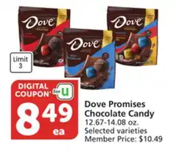 Albertsons Dove Promises Chocolate Candy offer