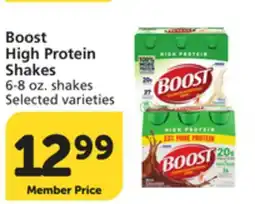 Pavilions Boost High Protein Shakes offer