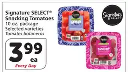 Albertsons Signature SELECT Snacking Tomatoes offer