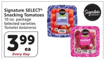 Albertsons Signature SELECT Snacking Tomatoes offer