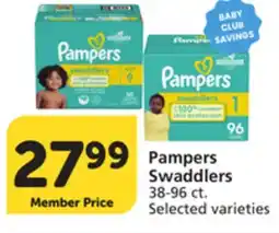 Albertsons Pampers Swaddlers offer