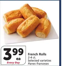 Albertsons French Rolls offer