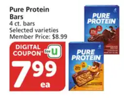 Albertsons Pure Protein Bars offer