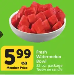 Albertsons Fresh Watermelon Bowl offer
