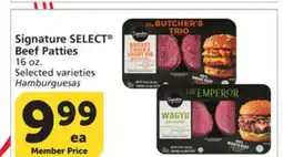 Albertsons Signature SELECT Beef Patties offer