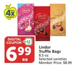 Vons Lindor Truffle Bags offer