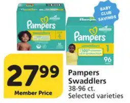 Vons Pampers Swaddlers offer