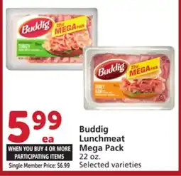 Vons Buddig Lunchmeat Mega Pack offer