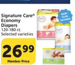 Vons Signature Care Economy Diapers offer