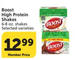 Vons Boost High Protein Shakes offer