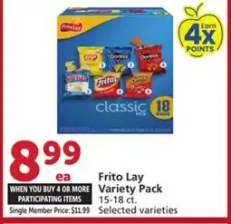 Vons Frito Lay Variety Pack offer