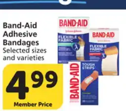 Vons Band-Aid Adhesive Bandages offer