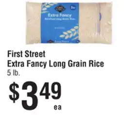 Smart & Final First Street Extra Fancy Long Grain Rice offer