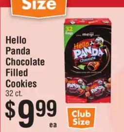 Smart & Final Hello Panda Chocolate Filled Cookies offer