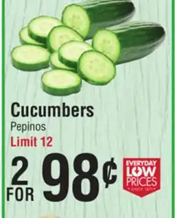 Smart & Final Cucumbers offer