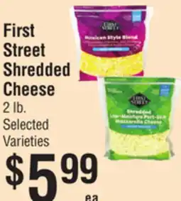 Smart & Final First Street Shredded Cheese offer