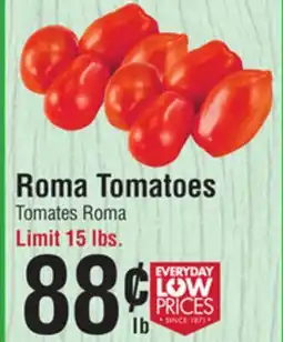 Smart & Final Roma Tomatoes offer