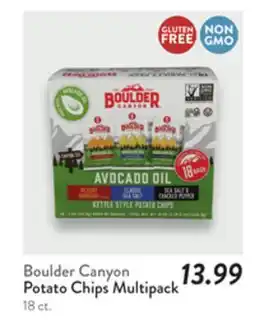 Fresh Thyme Boulder Canyon Potato Chips Multipack offer
