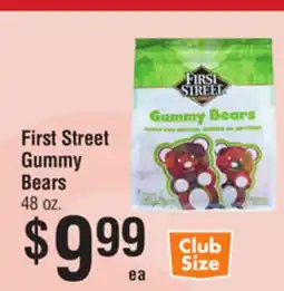Smart & Final First Street Gummy Bears offer