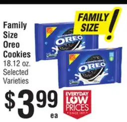 Smart & Final Family Size Oreo Cookies offer