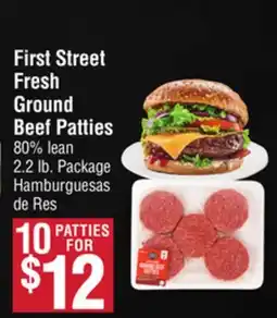 Smart & Final First Street Fresh Ground Beef Patties offer