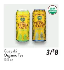 Fresh Thyme Guayaki Organic Tea offer