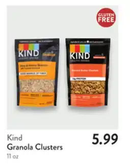 Fresh Thyme Kind Granola Clusters offer