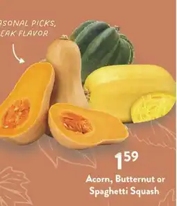Fresh Thyme Acorn, Butternut or Spaghetti Squash offer