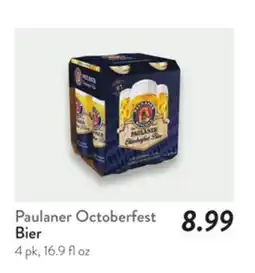Fresh Thyme Paulaner Octoberfest Bier offer
