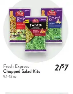 Fresh Thyme Fresh Express Chopped Salad Kits offer